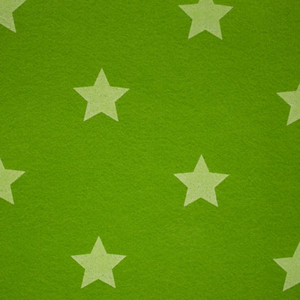 3,0 mm Filz-Stars-90 cm breit-Lime