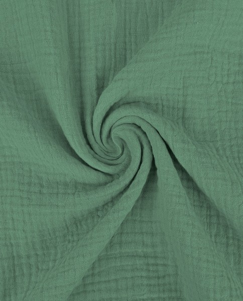 Musselin Extrabreit XXL Grün 1707