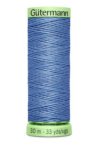 Gütermann Knopflochgarn 30m Blauton 0074