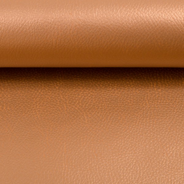REX-Metallic Lederimitat von Swafing Dunkel Orange