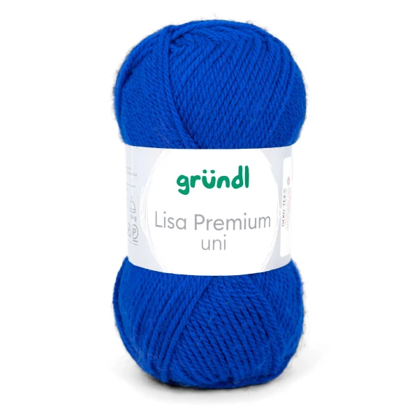 Lisa Premium Uni von gründl-Royalblau-10 Stück
