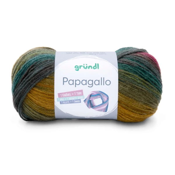 Papagallo von gründl-Kupfer-Rot-Grün