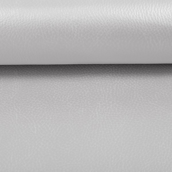 REX-Metallic Lederimitat von Swafing Grau