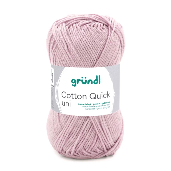 Cotton Quick Uni von gründl-Rosenquarz