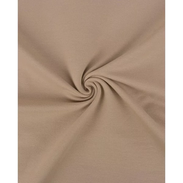 French Terry TAYLER Braunbeige 654