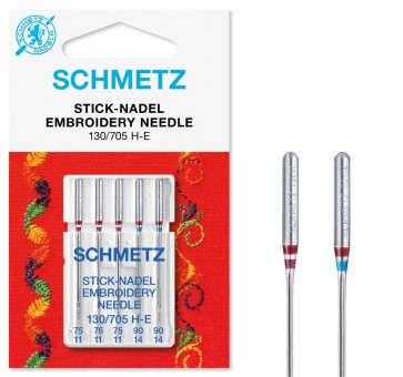 SCHMETZ Stick 130/705 H-E 75-90 5 Ndl.