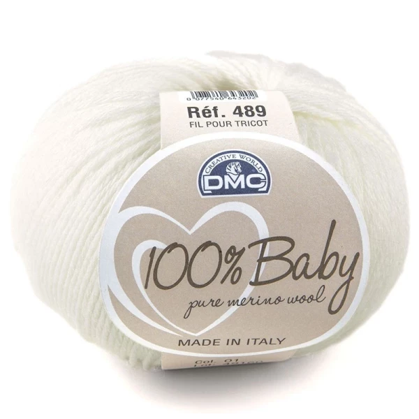 DMC 100% Wool Baby3 – extrafeines Merinogarn für Babys