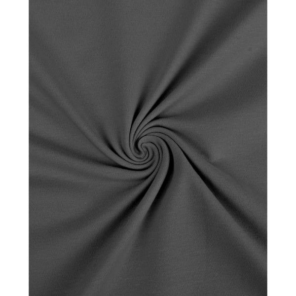 Baumwolljersey YARA Anthrazit 768