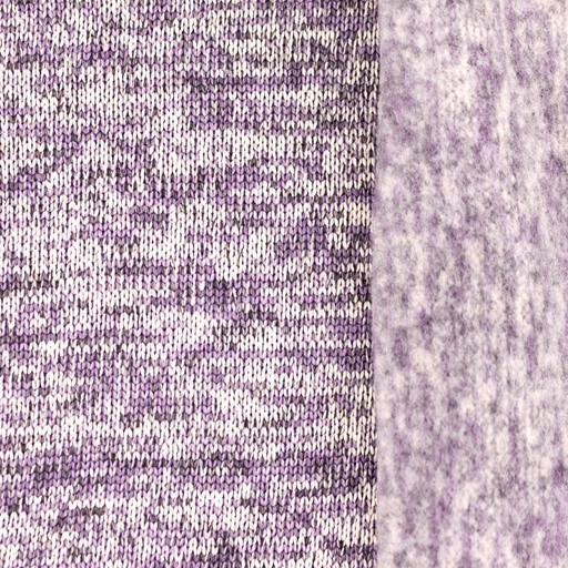 Strickfleece-KARINA-Lavendel