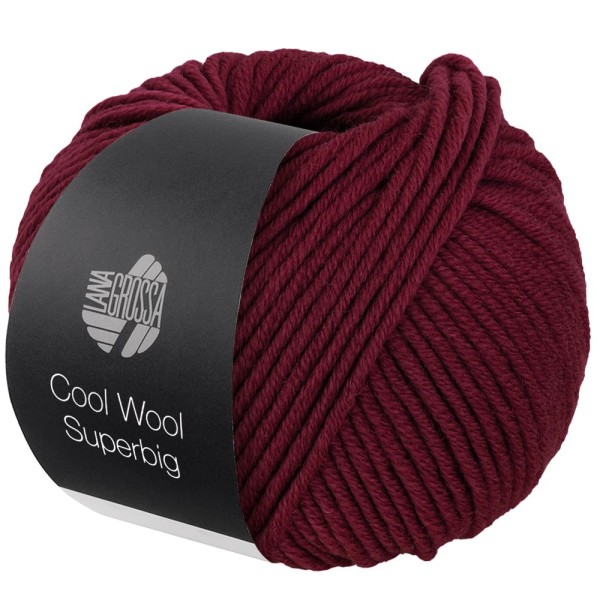 Cool Wool Superbig-Weinrot
