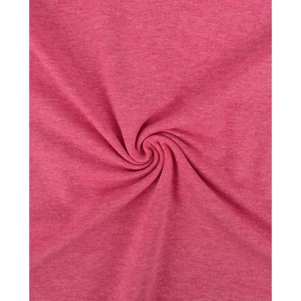 French Terry TAYLER Meliert Pink 117