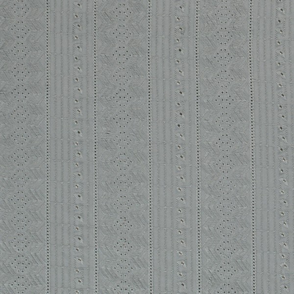 Musselin Bedruck, Abstraktes Stahlblau