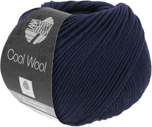 LANA GROSSA Cool Wool Uni Nachtblau