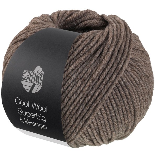 Cool Wool Superbig Melange-Taupe