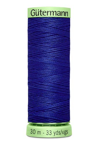 Gütermann Knopflochgarn 30m Blauton 0218