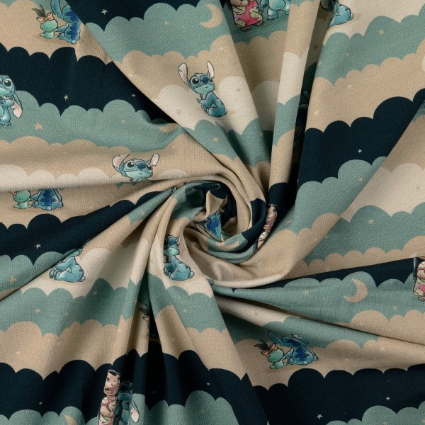 Baumwoll Jersey mit Lilo & Stitch