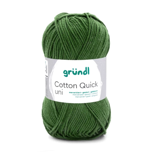 Cotton Quick Uni von gründl-Lindgrün