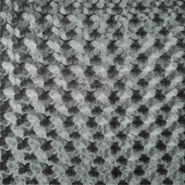Velour Pannesamt 3D Silber