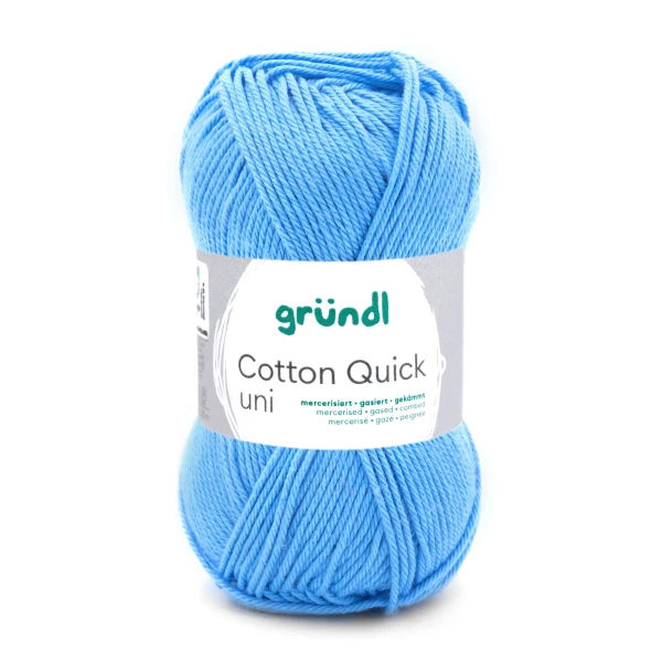 Cotton Quick Uni von gründl-Hellblau