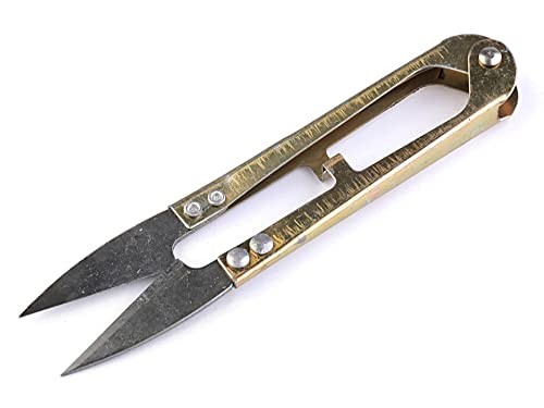 Stofftreff Santi 2 x Fadenschere - Snips - Nähen - Scharf und Spitz - Gold