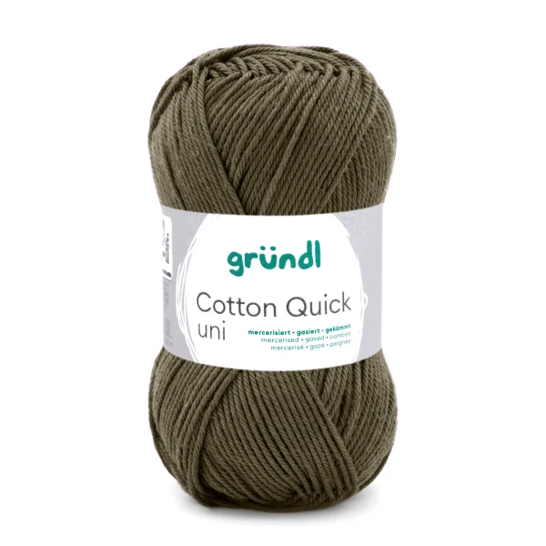 Cotton Quick Uni von gründl-Schwarzgrün