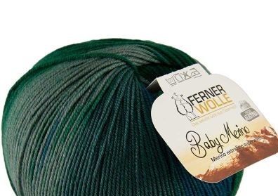 Ferner Baby Merino-Petrol