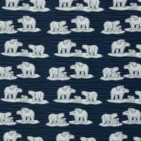 BAUMWOLLJERSEY ARCTIC ANIMALS von Swafing
