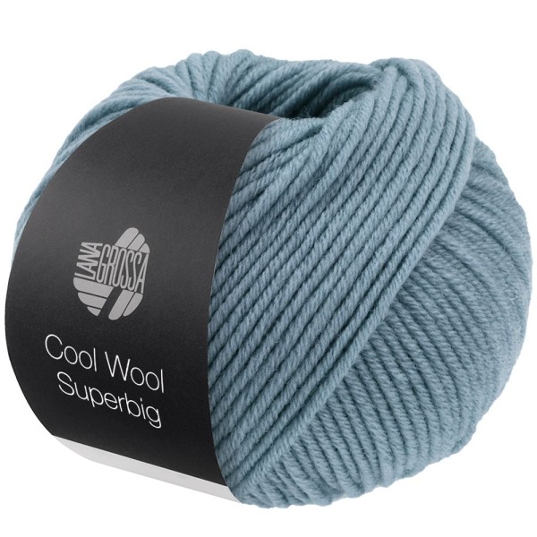 Cool Wool Superbig-Graublau
