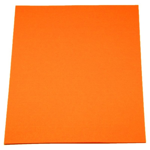 3,0 mm Filzplatten TRENDY -37,5 cm x 50 cm-Orange