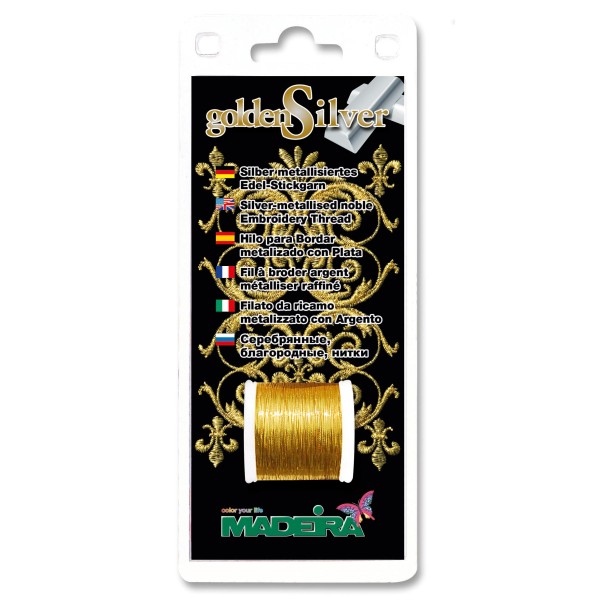 Madeira Golden-Silber Garn-100 m