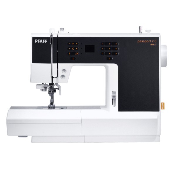 PFAFF® passport™ 2.0 – Kompakte Computernähmaschine mit Original IDT™ System & 70 Stichen