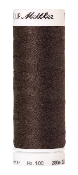 Mettler Seralon Allesnäher 200m Earthy Brown Coal 0399