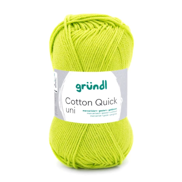 Cotton Quick Uni von gründl-Hellgrün
