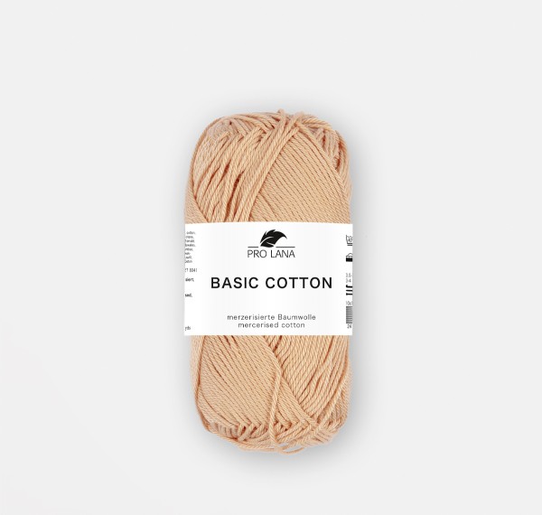 Basic Cotton Baumwoll-Häkelgarn-Appricot