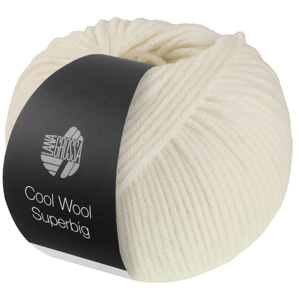 Cool Wool Superbig-Weiß
