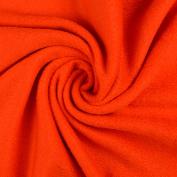Polarfleece-Antipilling-ARTHUR-Dunkel Orange