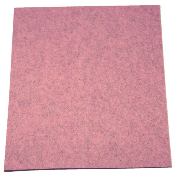 3,0 mm Filzplatten TRENDY -37,5 cm x 50 cm-Rosenholz meliert