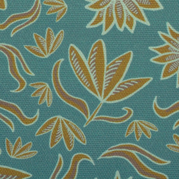 Baumwolle bedruckt Retro Flowers by Emjo Design von Swafing