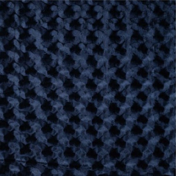 Velour Pannesamt 3D Marine