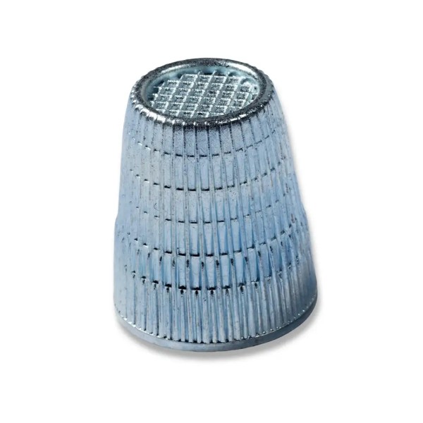 Fingerhut mit Anti-Rutsch-Kante, 18,0mm, silberfarbig, Stück