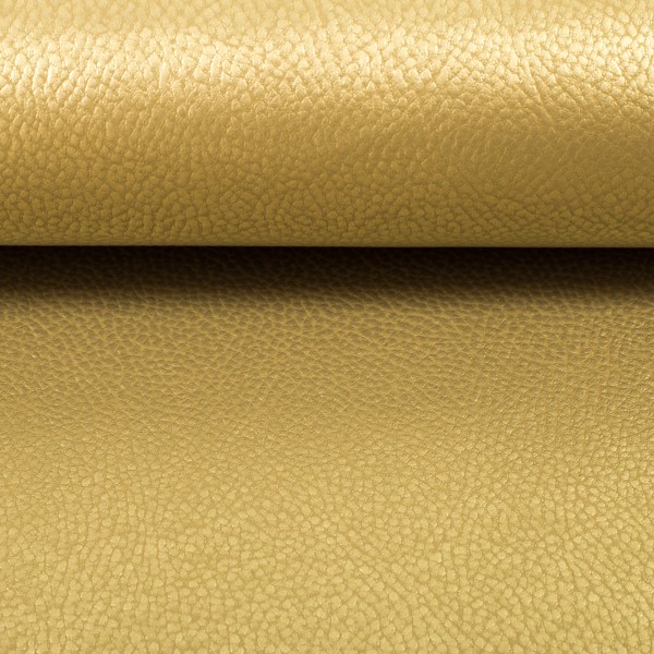 REX-Metallic Lederimitat von Swafing Gold