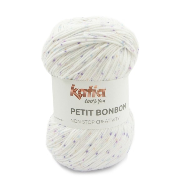 Petit Bonbon Wolle von KATIA-Hellfuchsia-Hellorange