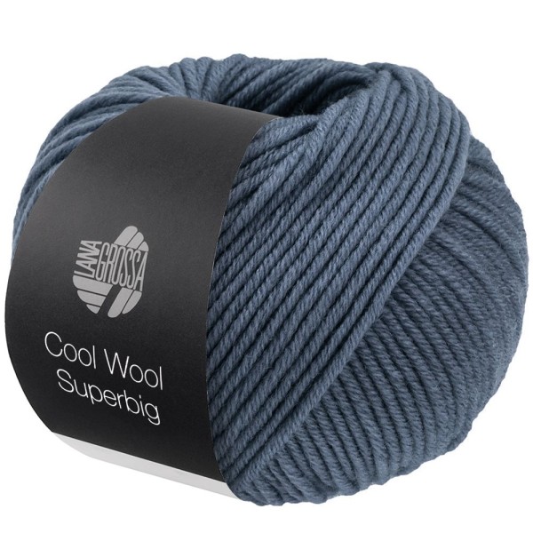 Cool Wool Superbig-Stahlblau