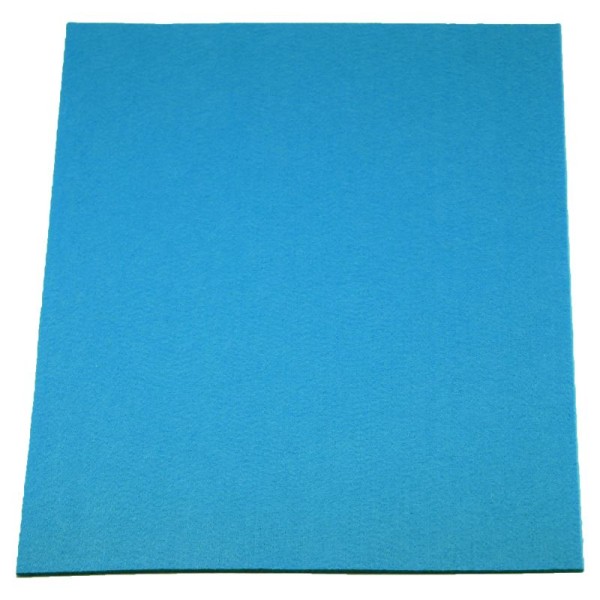3,0 mm Filzplatten TRENDY -37,5 cm x 50 cm-Mittelblau