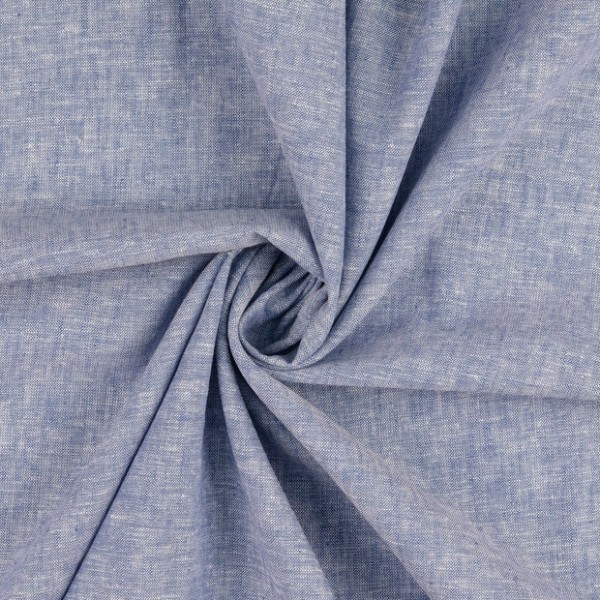 Leinenstoff Uni Royalblau