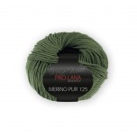 Merino Pur 125 Wolle-Handstrickgarn-Rasengrün