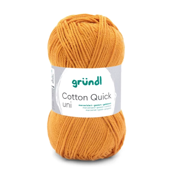 Cotton Quick Uni von gründl-Senf
