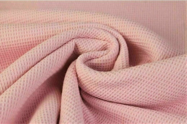Waffelpique Editha Mini pink – Strukturstoff für Baby & Deko