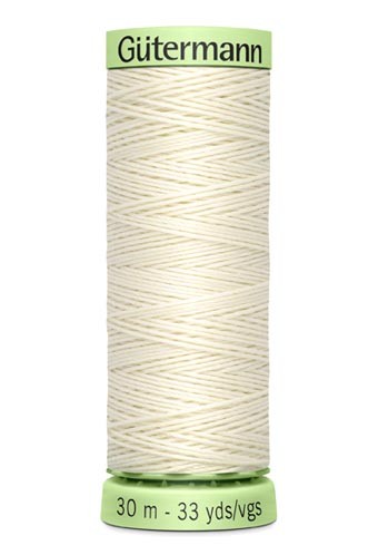 Gütermann Knopflochgarn 30m Natur 0001