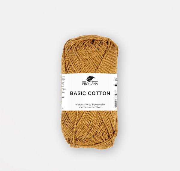 Basic Cotton Baumwoll-Häkelgarn-Zimt
